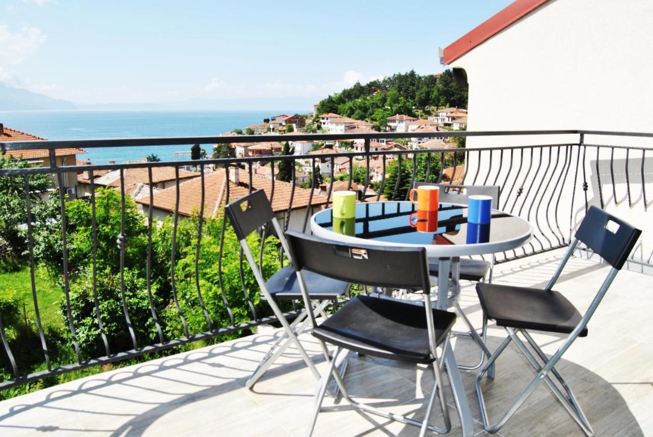 Lake View Apartment Ohrid Kültér fotó