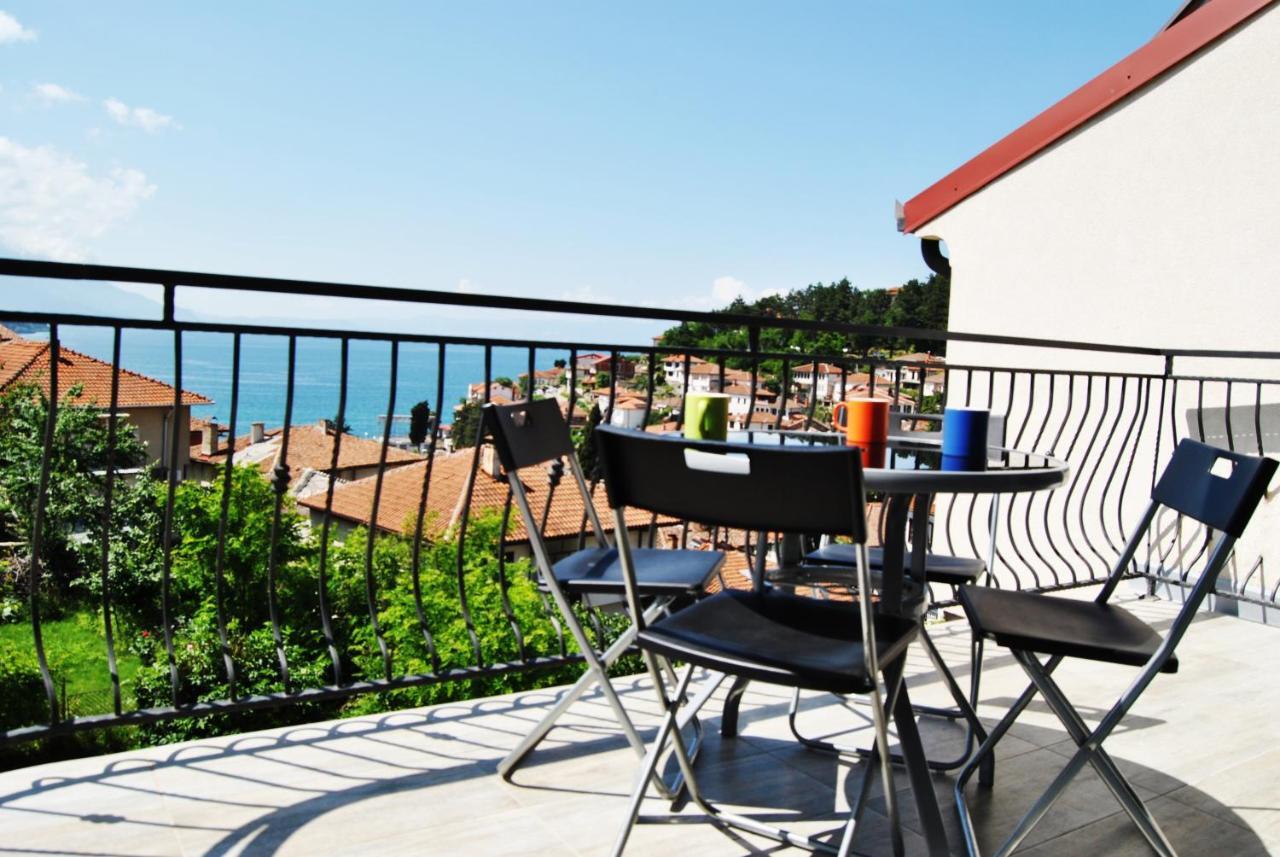 Lake View Apartment Ohrid Kültér fotó