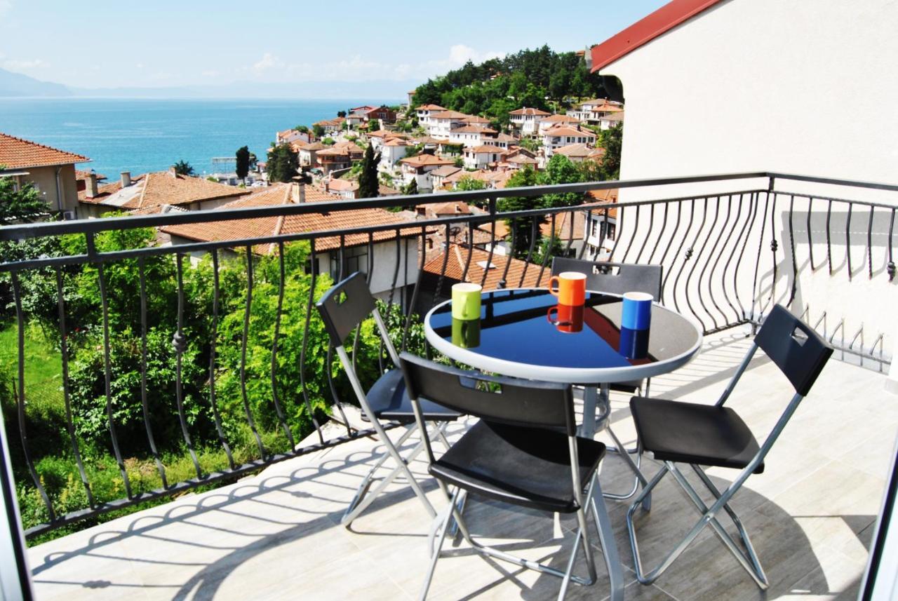 Lake View Apartment Ohrid Kültér fotó