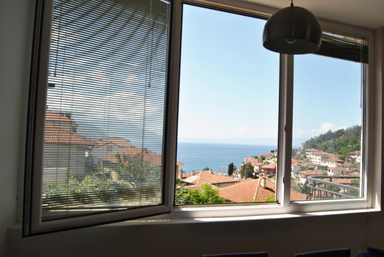 Lake View Apartment Ohrid Kültér fotó