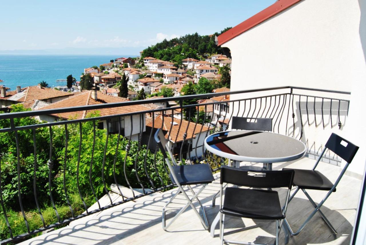 Lake View Apartment Ohrid Kültér fotó